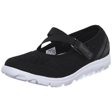 Imagem de Propét Viagem feminina Activ Mary Jane, Preto, 8.5 Narrow