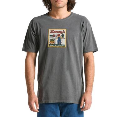 Imagem de Camiseta Volcom Devils Lettuce Preta-Masculino