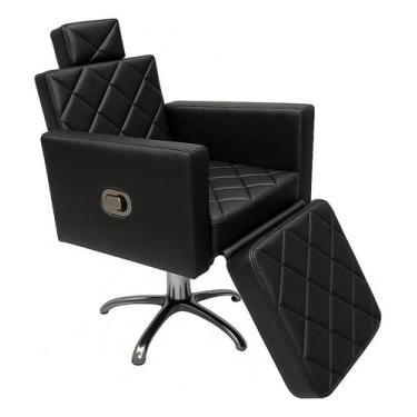 Imagem de Cadeira Poltrona Confort Maquiagem E Estética Reclinável Hidráulica es