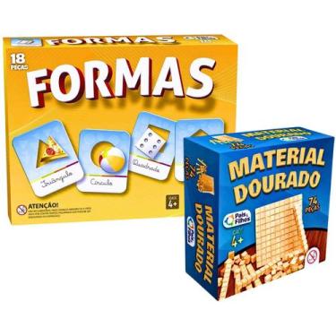 Imagem de Kit Jogos infântis E Atividades Escolares Didatico Educativo - PAIS & 