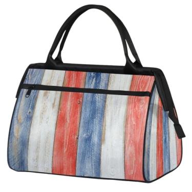 Imagem de Bolsa pequena para o fim de semana para mulheres e homens, design de autismo, bolsa de viagem dobrável, Cor: 40 cm, 15.2*8.3*11.6 inch, Moderno