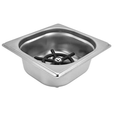 Imagem de Phefop Lavador de Vidro Automático Em Aço Inoxidável, Limpador de Copo para Bar, Cafeteria, Restaurante, Hotel (Prata)