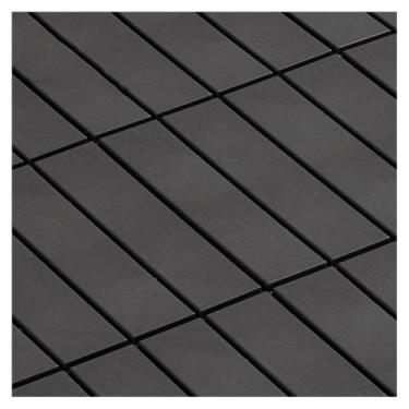 Imagem de SPXMQSS Decking composto, tábuas de deck de plástico de jardim, fácil de instalar, azulejo de convés de bloqueio de grande drenagem para varanda de jardim 30 x 30 cm C 33 peças