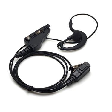 Imagem de Kymate Fone De Ouvido Com Botão Ptt E Microfone Em Formato G Para Rádio Kenwood Nx-200 Nx300 Nx5300 Nx5400 Tk-180 Tk-380 Tk-480 Tk-2180 Tk-3180 Tkr-830 Multipinos