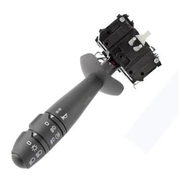 Imagem de Interruptor de sinalização da coluna de direção para Twingo II 2007-2024 7701063404 251588 Interruptor de seta do carro, alavanca do farol, coluna de direção