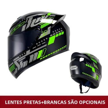 Imagem de Capacete De Motocicleta Retro Unissex Para Inverno Com Estampa De Poá 