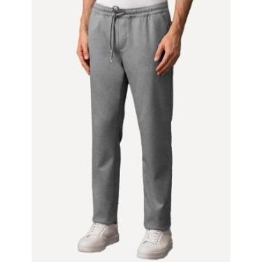 Imagem de Calça Calvin Klein Masculino Moletom Jogger Cinza-Masculino