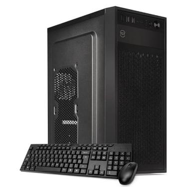 Imagem de Computador Pc Cpu Intel Core i5 Com Hdmi 8GB SSD 120 GB Windows 10 Wifi Desktop +Teclado e Mouse + Nfe inclusa