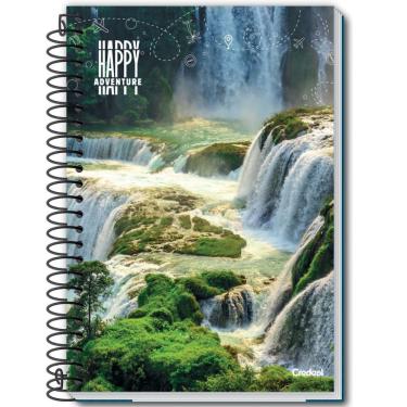 Imagem de Caderno Espiral Universitário A4 Capa Dura 10 Matérias 200 Folhas Happy Adventure Credeal Estampa 2