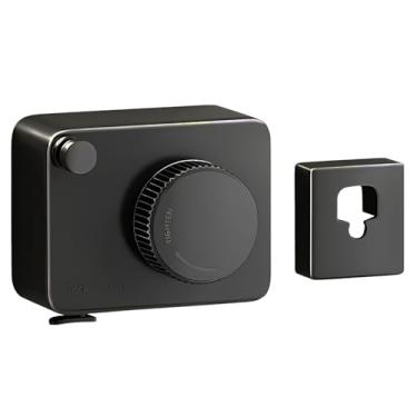 Imagem de Linha de Secagem Retrátil Escondida 4 27 metros 14 pés Aço Inoxidável Rack Parede Resistente Portátil Sem Perfuração Lav