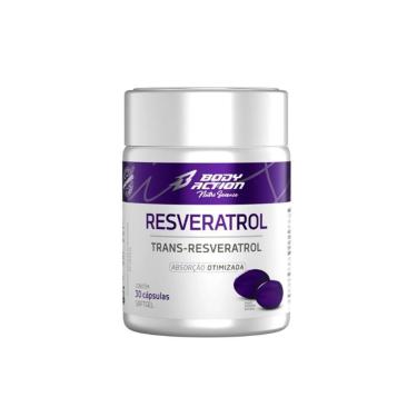 Imagem de Resveratrol 30 Cápsulas - Body Action Tamanho:Único;Genero:Unisex;Sabor:sem sabor-Unissex
