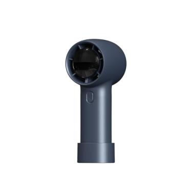 Imagem de Ventoilha Plegável Portátil Elétrica de Compressão Fria USB Recarregável Mesa com 3 Ventos Ajustáveis Display Digital LE