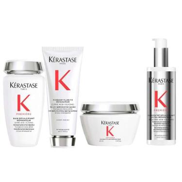 Imagem de Kérastase Première Kit  Shampoo + Condicionador + Máscara + Tratamento