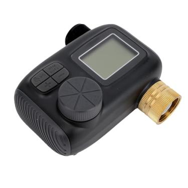 Imagem de Snsowed Temporizador de Rega Automático, Temporizador de Válvula de Irrigação de Saída Dupla Com Entrada de Latão, IP55 à Prova D'água para Gramado de Jardim, Irrigação por Zonas, à