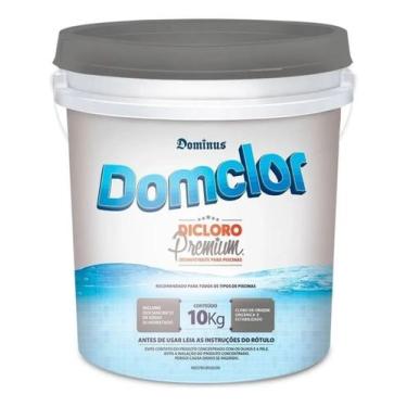 Imagem de Cloro Para Piscina Granulado 56% Dicloro Premium 10kg - Domclor