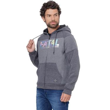 Imagem de Moletom Fatal Canguru 27104 Masculino-Masculino