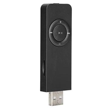 Imagem de Irfora Leitor de MP3 para Ouvir Música, Leitor de MP3 de Mídia Musical Portátil, Suporte para Expansão de Cartão de Memória de 32 GB, Reprodução Completa de Música, Bateria de Lítio (Preta)