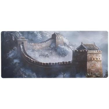 Imagem de The Great Wall Desk Pad antiderrapante, teclado mouse pad, mousepad grande, 89,9 x 39,9 cm