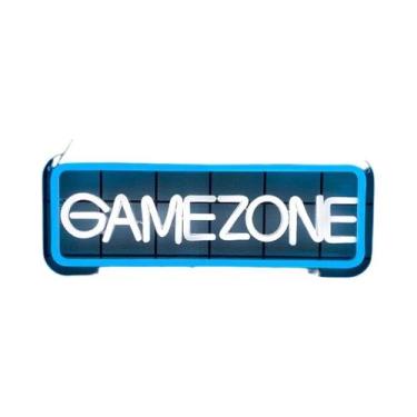 Imagem de Letreiro LED Neon Para Quarto Gamer, Luz De Zona De Jogo Para Decoraçã
