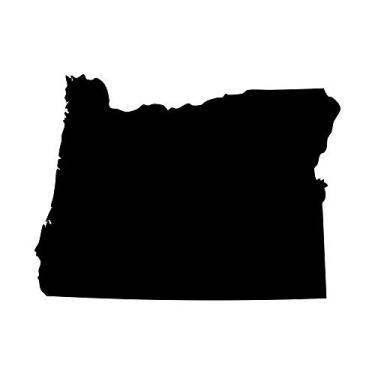 Imagem de Adesivo de decalque Oregon Beaver State Duck Pride - Decalque de vinil preto de 12,7 cm para carros, laptops