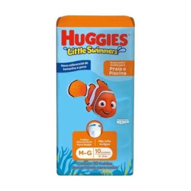 Imagem de Fralda Praia E Piscina Little Swimmers M/G 10Un - Huggies