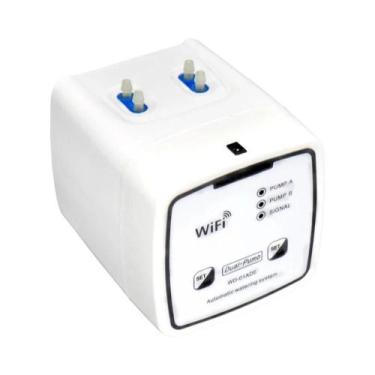 Imagem de Sistema de Irrigação Inteligente Wi-Fi com Bomba Dupla e Gotejamento, 