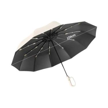 Imagem de Guarda-chuva Automático Extra Grande De 48 Polegadas, Resistente Ao Ve