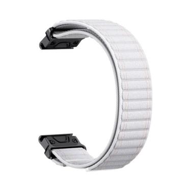 Imagem de Pulseira De Nylon Trançada QuickFit De 22mm 26mm Para Garmin Fenix E 7