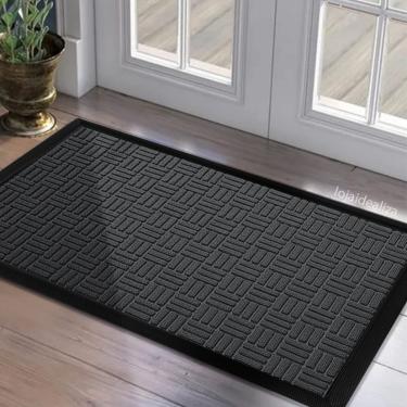 Imagem de 1 Tapete Porta Capacho Naska Antiderrapante Grande Gf 60x90