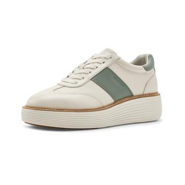 Imagem de Cole Haan Tênis feminino com plataforma Originalgrand Max, Couro em pó/lírio, 40