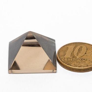 Imagem de Piramide Fumê Comum Qualidade 20mm Medidas Baseada Quéops - Cristaisde