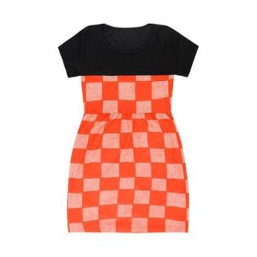 Imagem de Vestido Infantil Big Bless Xadrez com Faixa Menina-Feminino