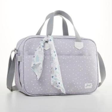 Imagem de Bolsa de Maternidade Grande Just Baby Bunny Cinza-Masculino