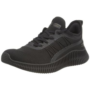 Imagem de Skechers Tênis feminino Skech-lite Pro Glimmer Me, Acabamento sintético de malha preta, 36