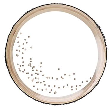 Imagem de Generic Tambor Oceano Cor Natural Bordo Onda Instrumento de Percussão para Crianças e Adultos, 6.1 "brinquedo de Tambor Musical para Crianças
