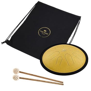 Imagem de Meinl Sonic Energy Instrumento de percussão de tambor de língua de aço 25,4 cm, 8 notas com marretas, bolsa — para presente de músico, meditação, ioga, banhos de som