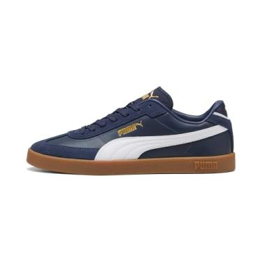 Imagem de PUMA Tênis unissex Club Ii Era, Puma Azul marinho PUMA branco, 8 Women/6.5 Men