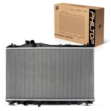 Imagem de PHILTOP Radiador de núcleo compatível com 2012-2015 Civic 1.8L, 2012-2015 Civic 2.4L, 2013-2015 ILX 2.4L