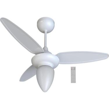 Imagem de Ventilador De Teto Ventisol Wind 3 Pás Branco Bivolt