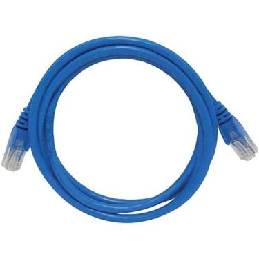 Imagem de Cabo De Rede Patch Cord Cat6 1 5m Azul Seccon