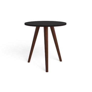 Imagem de Mesa Lateral P/ Sala Rt3144 Preto - Movelbento