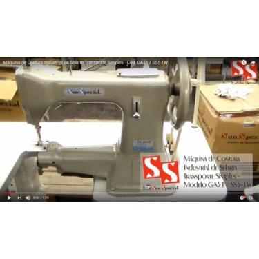 Imagem de Máquina De Selaria Ga51 / Ss5-1w Com Bancada - Sun Special
