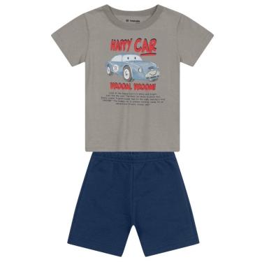 Imagem de Conjunto infantil menino de carro metalizado Brandili