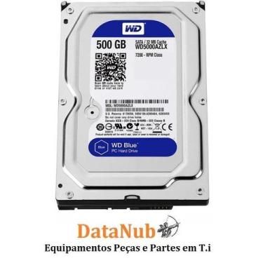 Imagem de HD Sata WD5000AZLX 500gb para PcDesktop CFtv DVR NVR - Western Digital