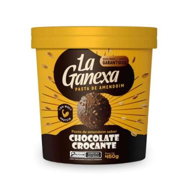 Imagem de Pasta de Amendoim 450g Chocolate Crocante - La Ganexa
