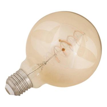 Imagem de Lâmpada Retro Filamento Led 4W G95 Âmbar 2200K