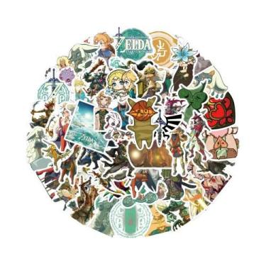 Imagem de Adesivos De Graffiti Zelda 50 Peças À Prova d'Água Para Guitarra, Skat