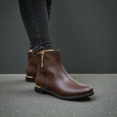 Imagem de Bota Feminina Coturno Salto Pequeno Confortável Vizzano 3077125-Feminino