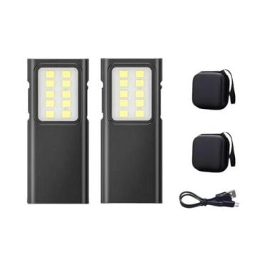 Imagem de Lanterna Mini LED Super Brilhante EDC Com Clip Para Chaveiro, Carregam