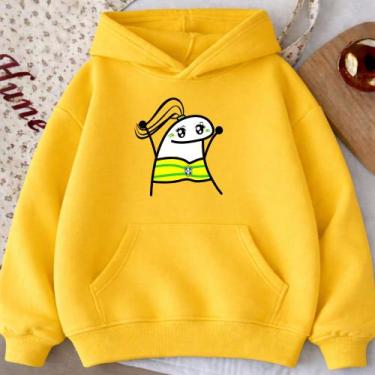 Imagem de Moletom Canguru Adulto Florck Menina Hexa 1007 Blusa De Frio Unissex I